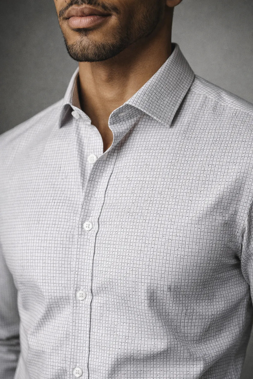 Camisa Social Slim Premium Quadriculada
