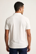 Camisa Polo Masculina Malha Veneza Texturizada