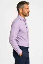 Camisa Social Masculina Xadrez Médio Tradicional