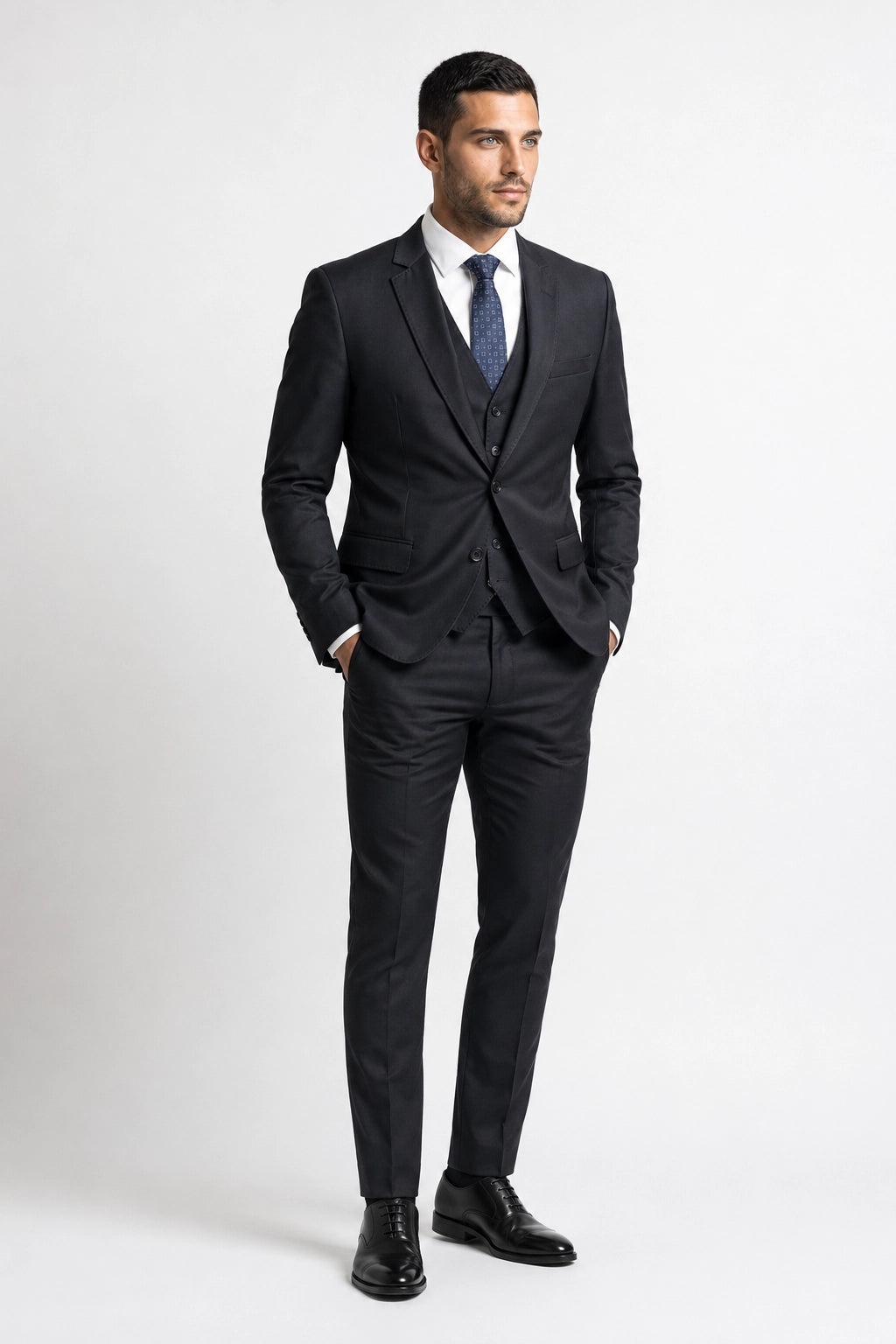 Terno Masculino Poliviscose Slim Vittorio