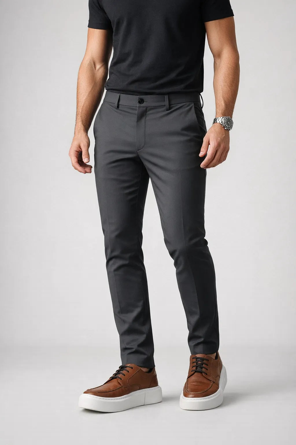 Calça Social Tech Light Masculina com Elastano