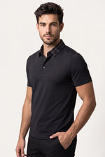 Camisa Polo Masculina Tech Slim Gola Xadrez com Elastano