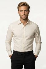 Camisa Social Slim Fit Bambu com Elastano