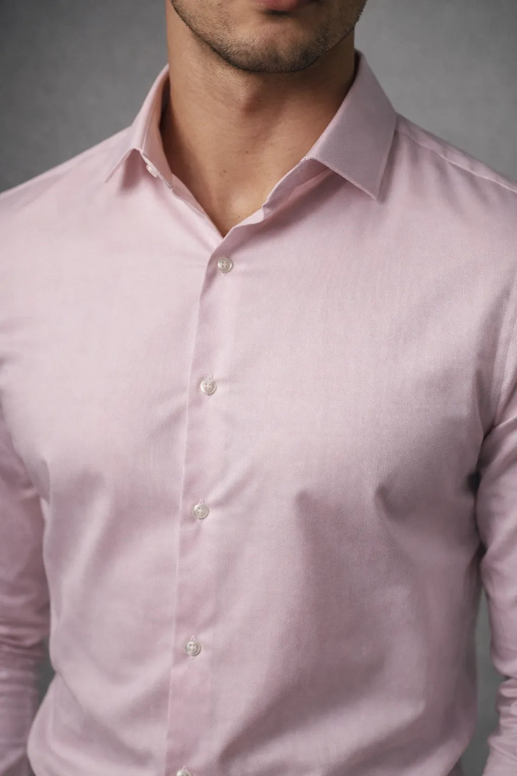 Camisa Social Slim Fit em Algodão Premium