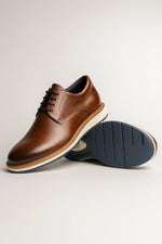 Sapato Casual Derby Palermo em Couro Legítimo