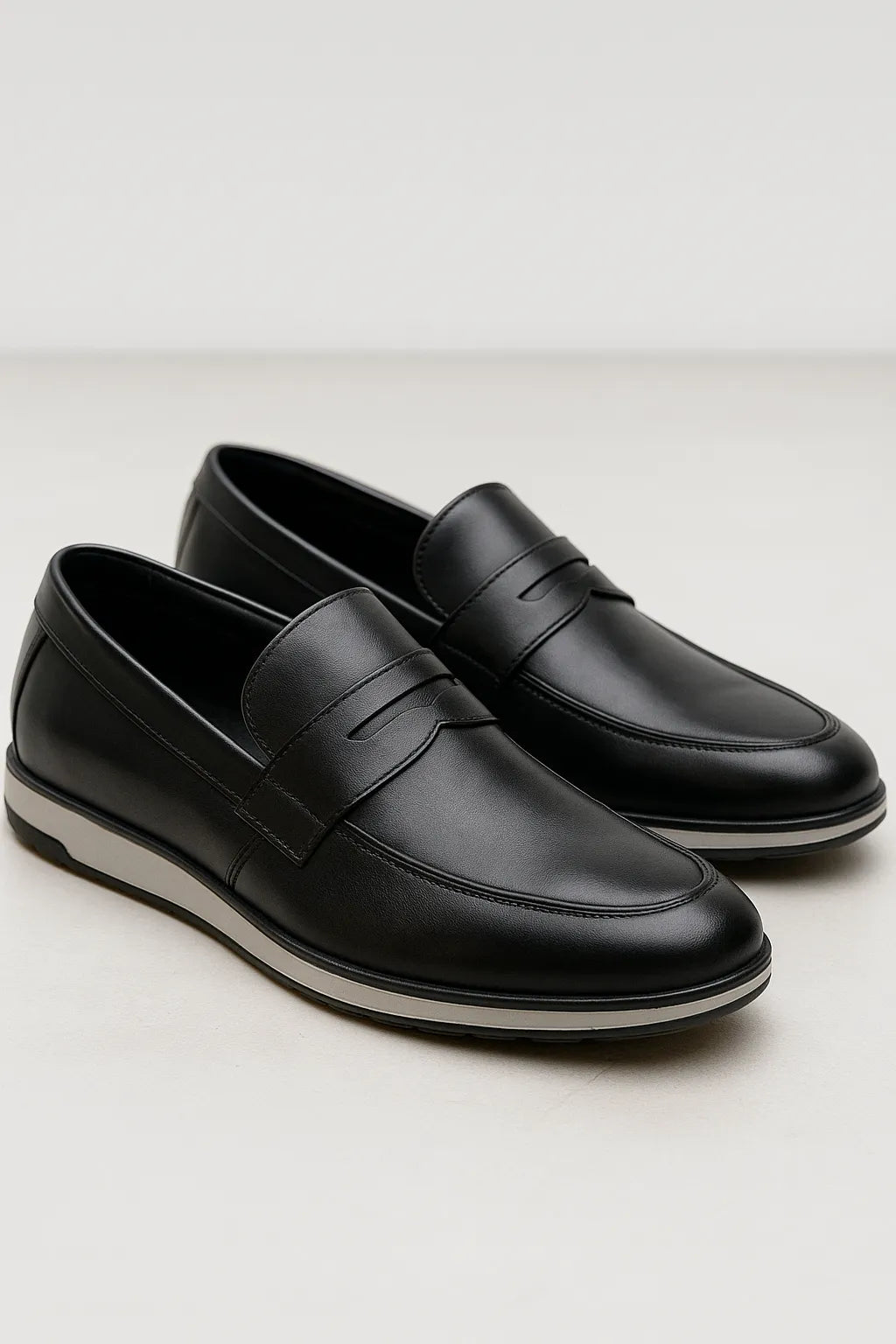 Sapato Loafer Casual Belluno em Couro Legítimo