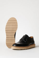 Sapato Social Brogue Tratorado Milano em Couro Legítimo