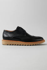 Sapato Social Brogue Tratorado Milano em Couro Legítimo