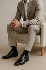 Sapato Social Derby Firenze em Couro Legítimo