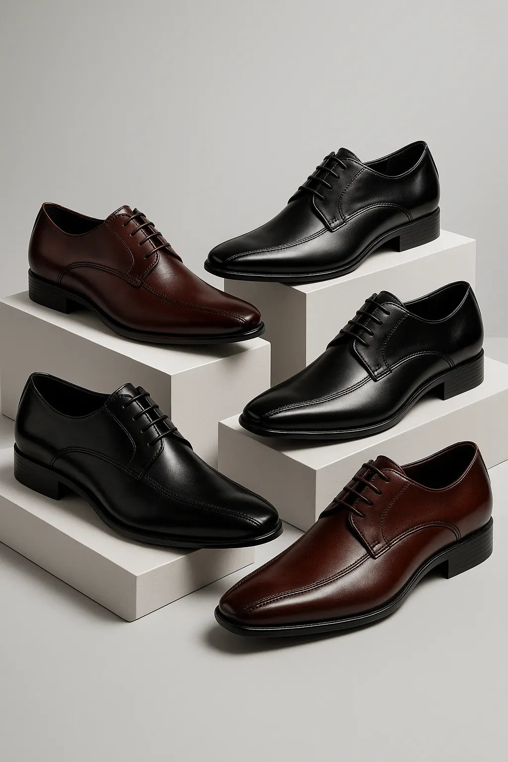 Sapato Social Derby Firenze em Couro Legítimo