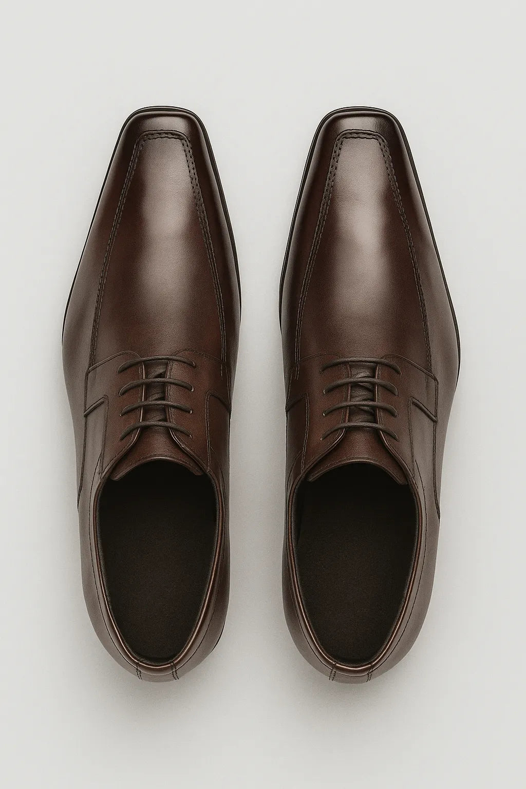 Sapato Social Derby Milano em Couro Legítimo