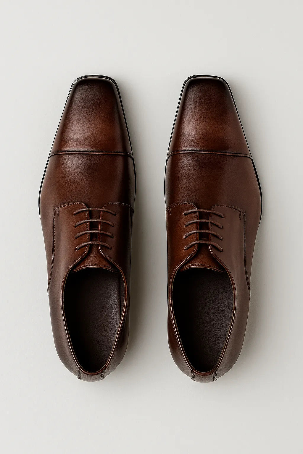 Sapato Social Derby Montreux em Couro Legítimo