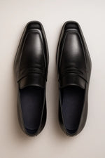 Sapato Social Loafer Elite em Couro Legítimo