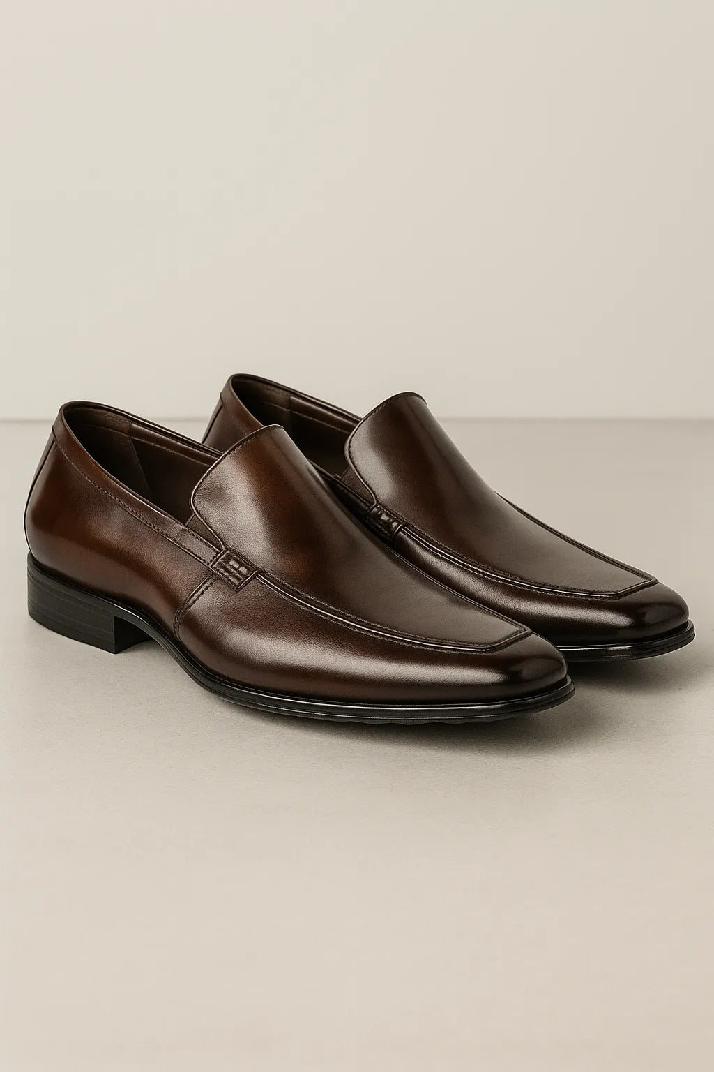 Sapato Social Loafer Italiano em Couro Legítimo