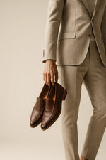 Sapato Social Loafer Piacenza em Couro