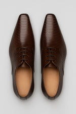 Sapato Social Oxford Couro Legítimo Texturizado Premium