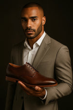 Sapato Social Wholecut Couro Legítimo Premium