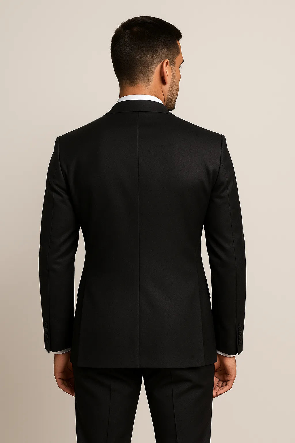 Terno Masculino Napoli Poliviscose Semi Slim - 3 Peças