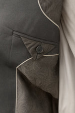 Terno Masculino Nerozza Poliviscose Semi Slim