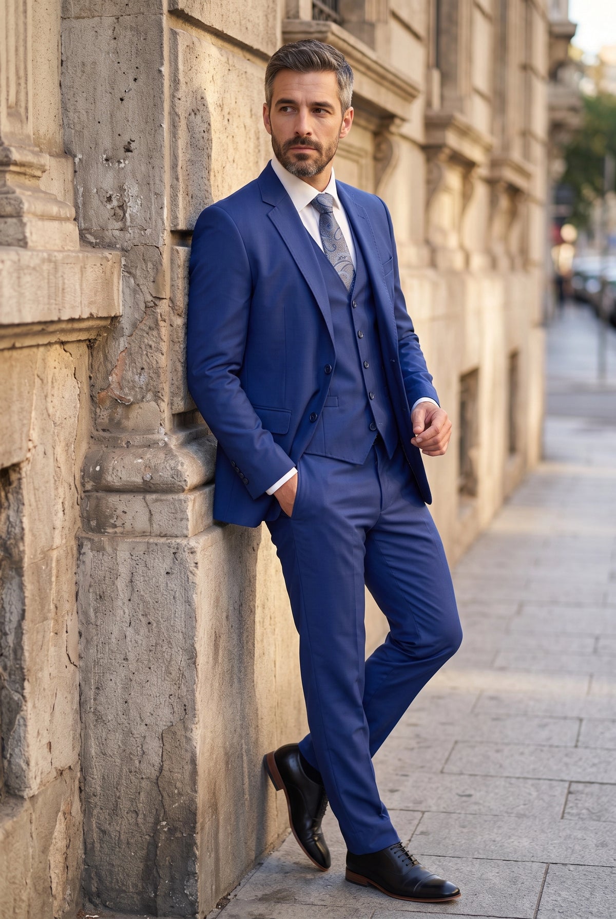 Terno Masculino Poliviscose Semi Slim Amalfi