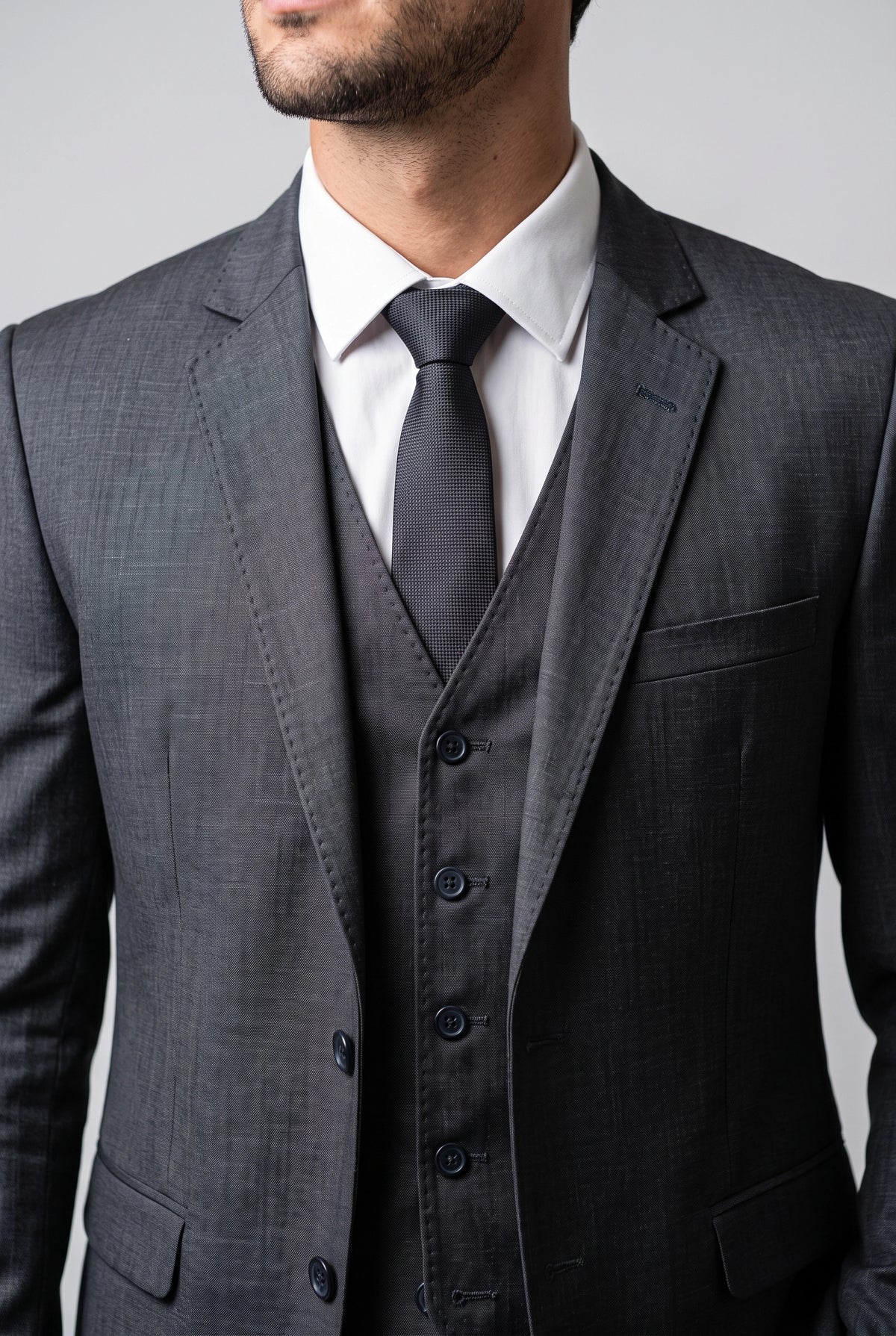 Terno Masculino Poliviscose Semi Slim Belluno