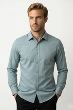 Camisa Social Slim Fit Bambu com Elastano