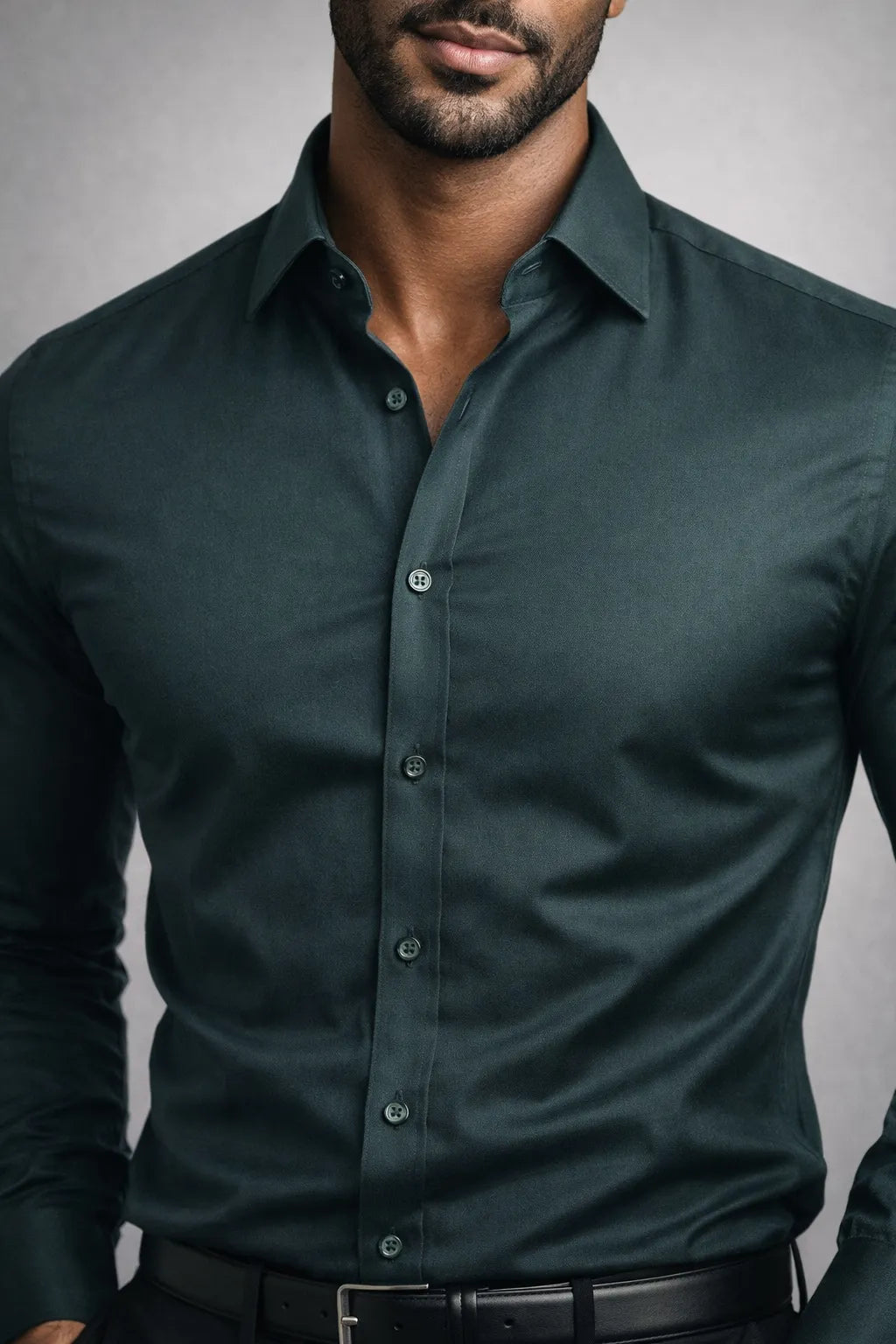 Camisa Social Slim Fit Bambu com Elastano
