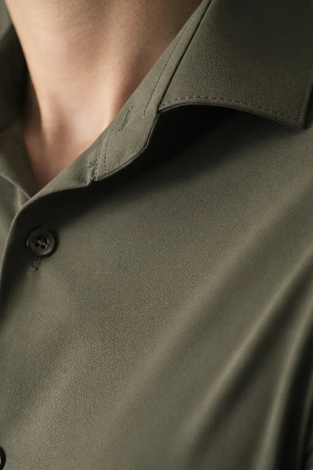 Camisa Social Masculina Tech em Poliamida Stretch