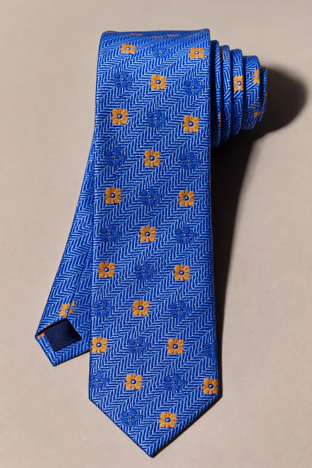 Gravata Masculina Estilo Seda Slim Geométrica