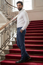 Camisa Social Slim Fit em Algodão Egípcio