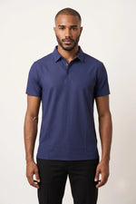 Camisa Polo Masculina Tech Slim com Elastano