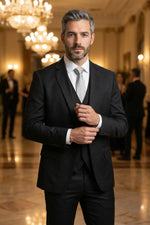 Terno Masculino Napoli Poliviscose Semi Slim