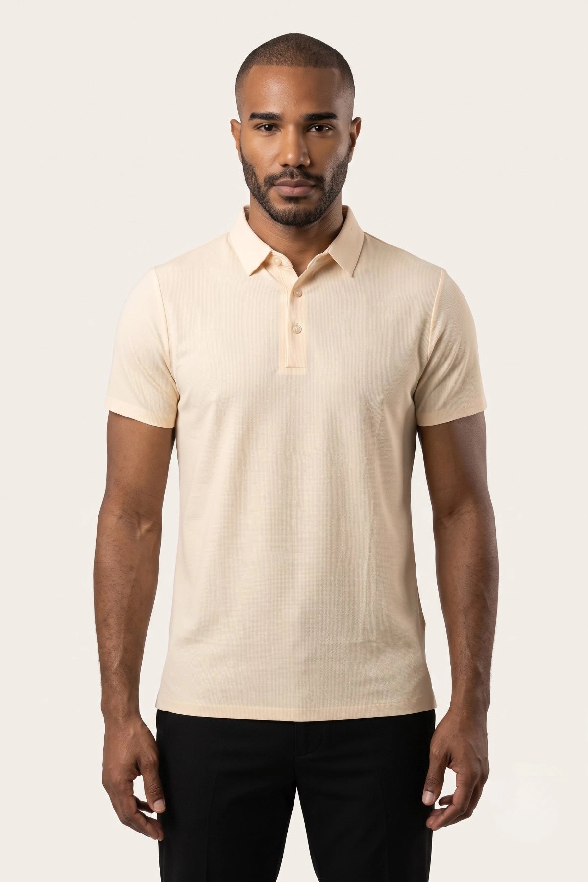 Camisa Polo Masculina Tech Slim com Elastano