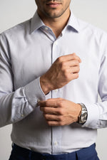 Camisa Social Masculina Xadrez Fino Tradicional