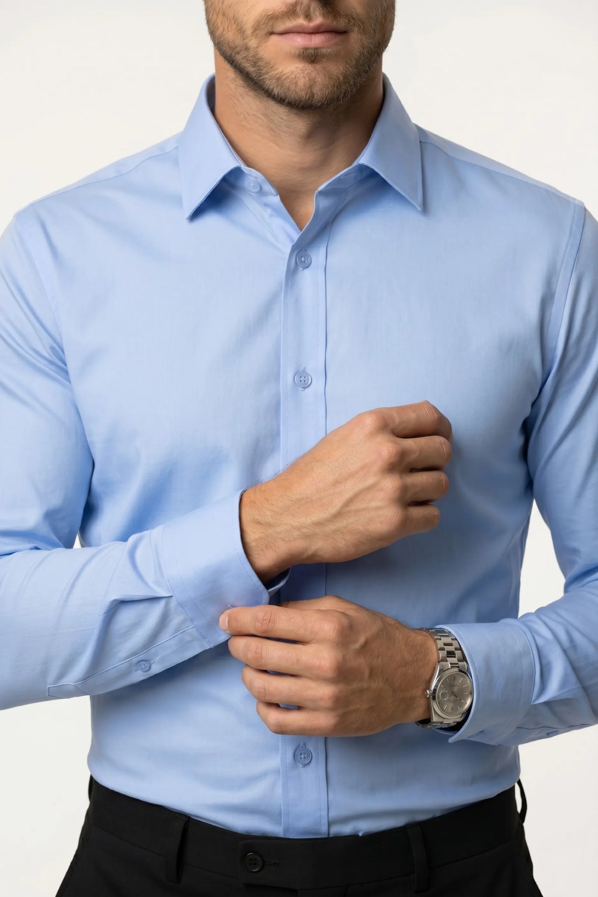 Camisa Social Slim Fit Bambu com Elastano