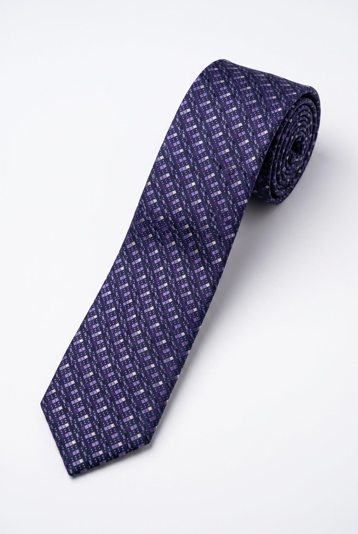 Gravata Masculina Semi Slim Gold 1200 Fios