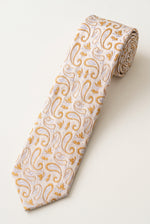 Gravata Masculina Semi Slim Gold 1200 Fios