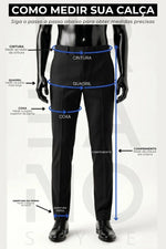 Calça Social Masculina Tradicional