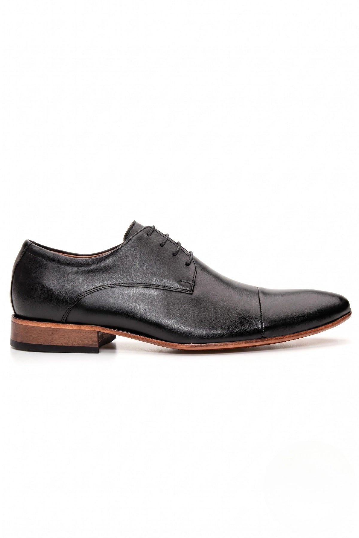 Sapato Social Derby Elegance em Couro Legítimo