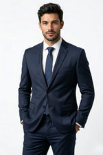 Terno Masculino Poliviscose Azul Noite Montreux