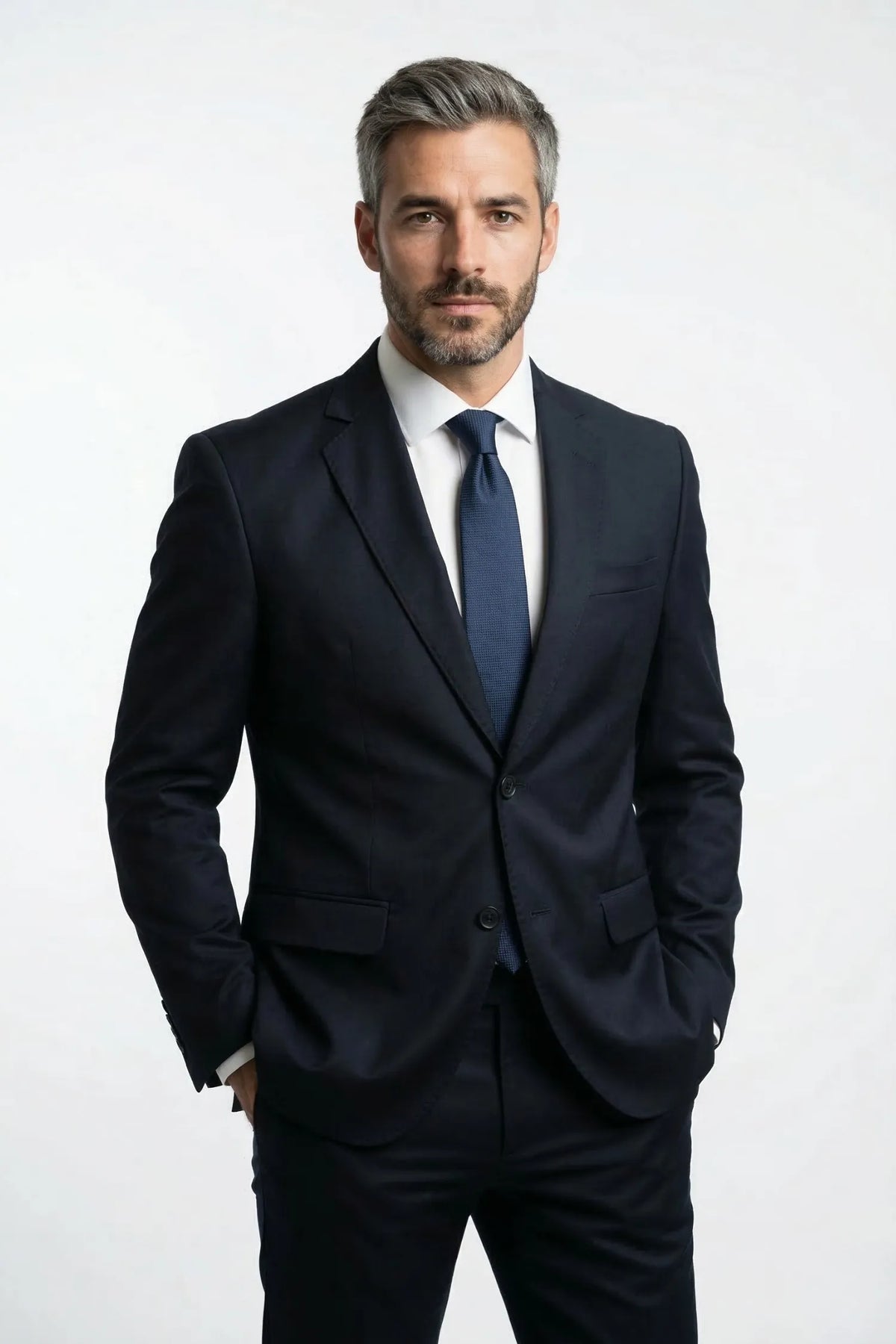 Terno Masculino Napoli Poliviscose Semi Slim