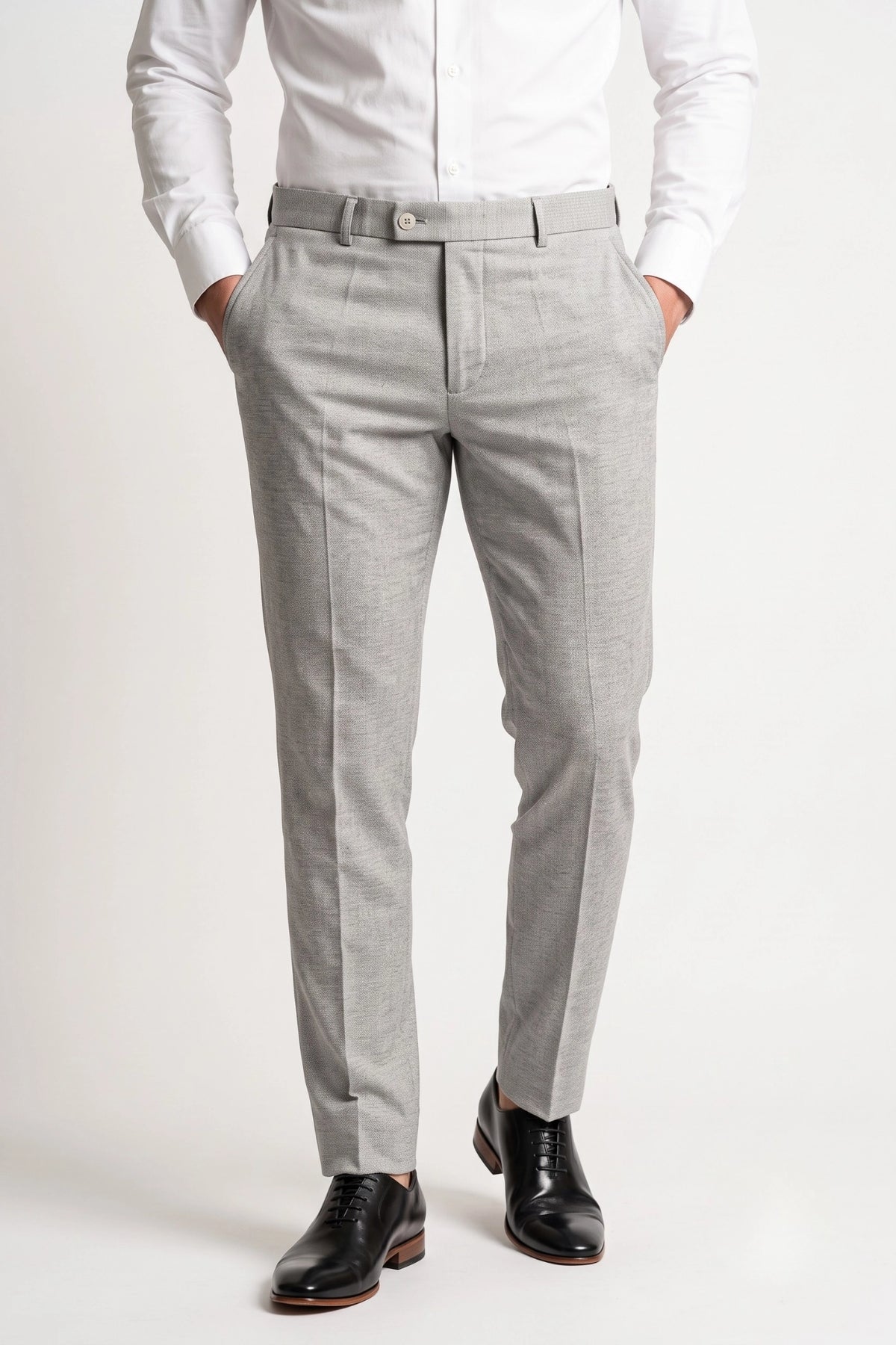 Calça Social Masculina Slim com Elastano