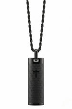 Colar Masculino Pai Nosso em Aço Inoxidável