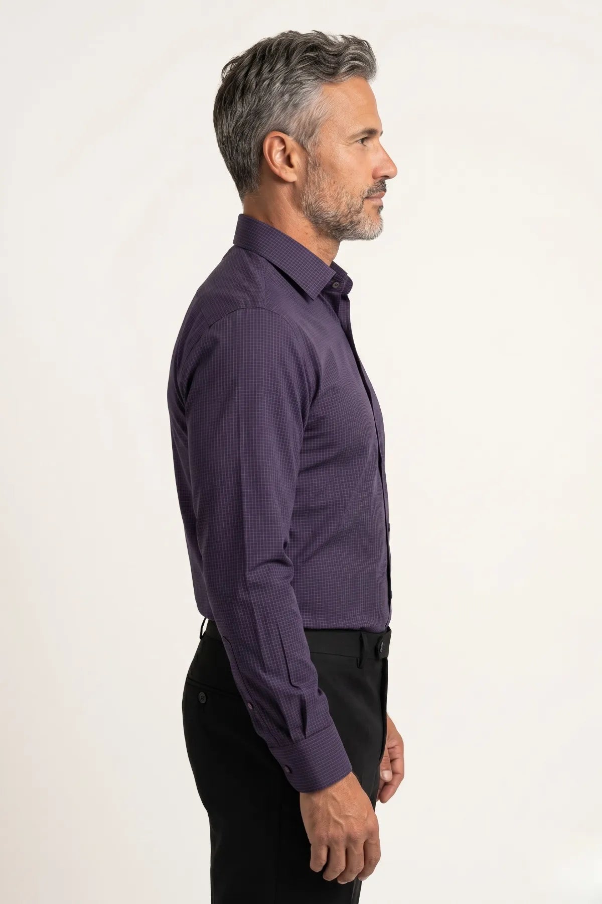 Camisa Social Masculina Tradicional Quadriculada