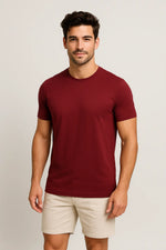 Camiseta Premium em Algodão Egípcio com Elastano