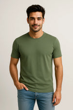 Camiseta Premium em Algodão Egípcio com Elastano