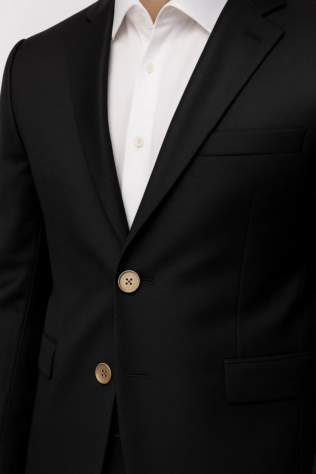 Terno Masculino Slim Preto 2 Peças