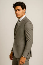 Terno Masculino Príncipe de Gales em Poliviscose Premium – 3 Peças