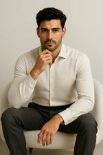 Camisa Social Slim Premium Texturizada