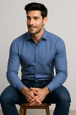 Camisa Social Slim Premium Quadriculada